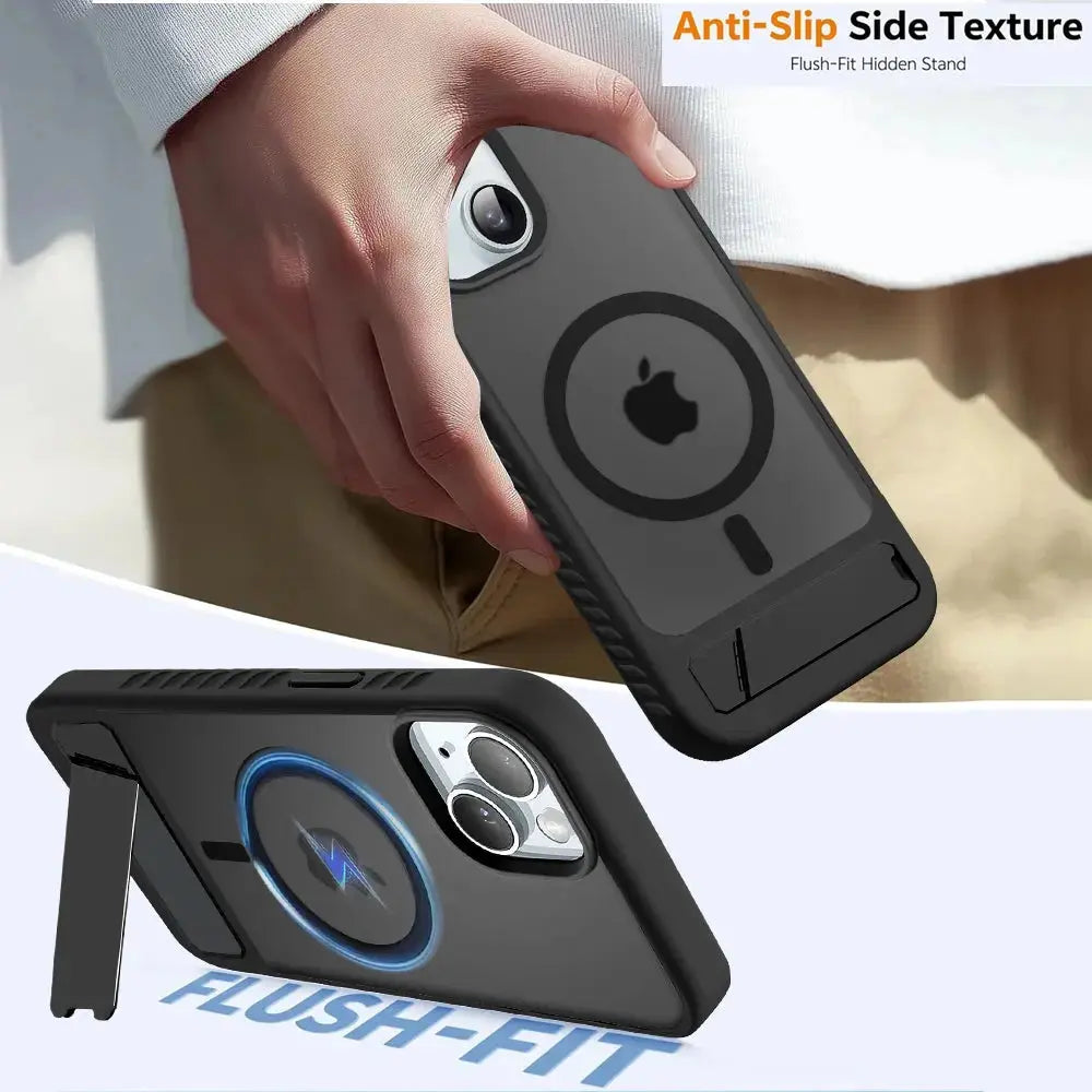 Karwan ShieldX MagSafe Kickstand Case – Ultimate Protection For iPhone 13 - Premium Case Cover by Karwan