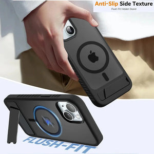 Karwan ShieldX MagSafe Kickstand Case – Ultimate Protection For iPhone 15 Plus - Premium Case Cover by Karwan