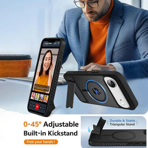 Karwan ShieldX MagSafe Kickstand Case for iPhone 17 Air Karwan Smokey