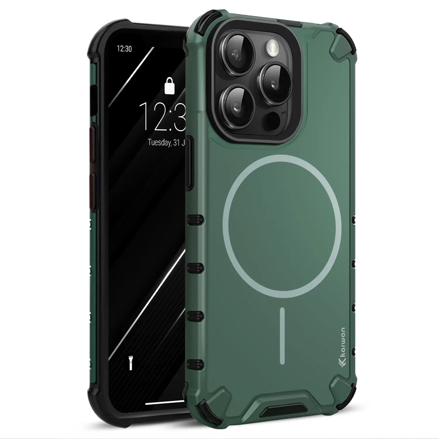 Karwan EdgeGuard MagSafe Case for iPhone 15 Pro Karwan