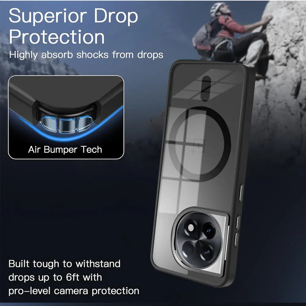 Karwan Hylucent AeroMag MagSafe Case For Oneplus 11R | Durable & Drop-Resistant - Karwan