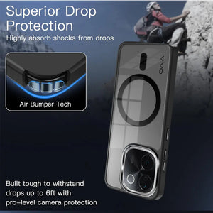 Karwan Hylucent AeroMag MagSafe Case For Vivo T3 Pro |Durable & Drop-Resistant Karwan