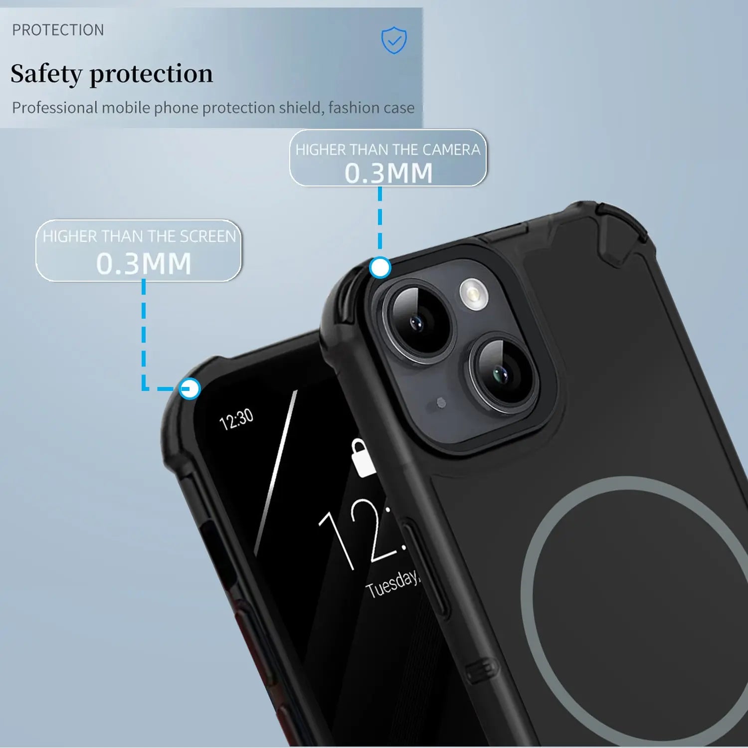 Karwan EdgeGuard MagSafe Case for iPhone 14 Karwan