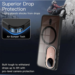 Karwan Hylucent AeroMag MagSafe Case For Vivo V40E | Durable & Drop-Resistant - Karwan