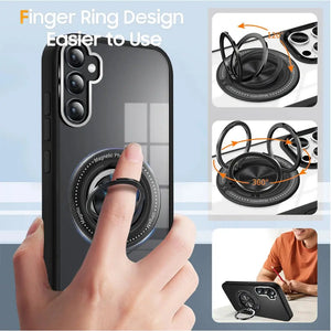 Karwan Orbit 360° Magsafe Ring Stand Case for Samsung A35 - Premium Case Cover by Karwan