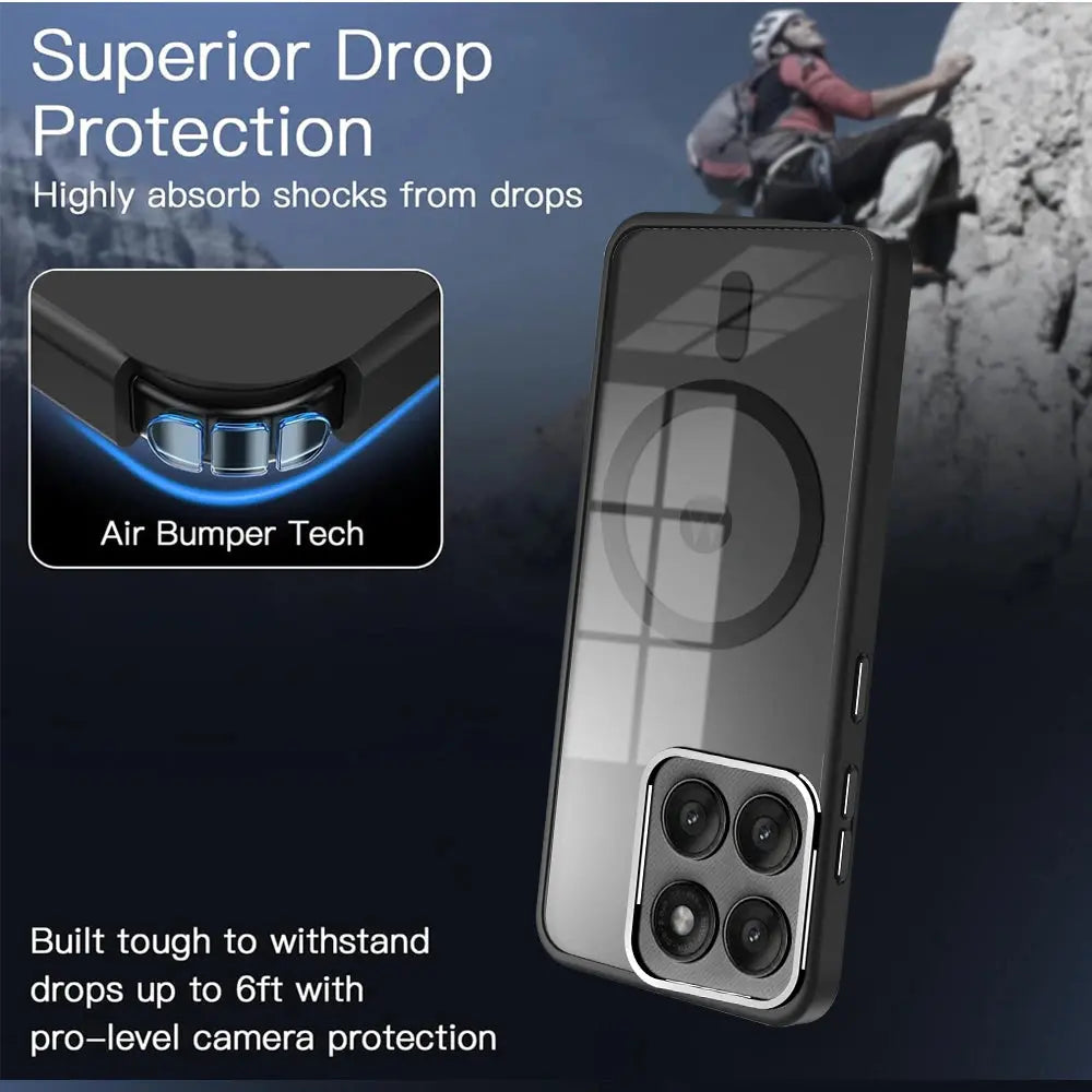 Karwan Hylucent AeroMag MagSafe Case For Moto Fusion 60 | Durable & Drop-Resistant - Premium Case Cover by Karwan