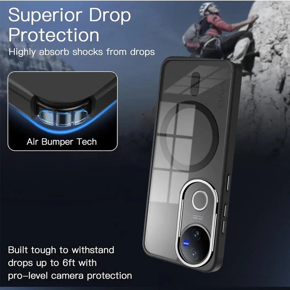 Karwan Hylucent AeroMag MagSafe Case For Vivo V50 | Durable & Drop-Resistant - Premium Case Cover by Karwan