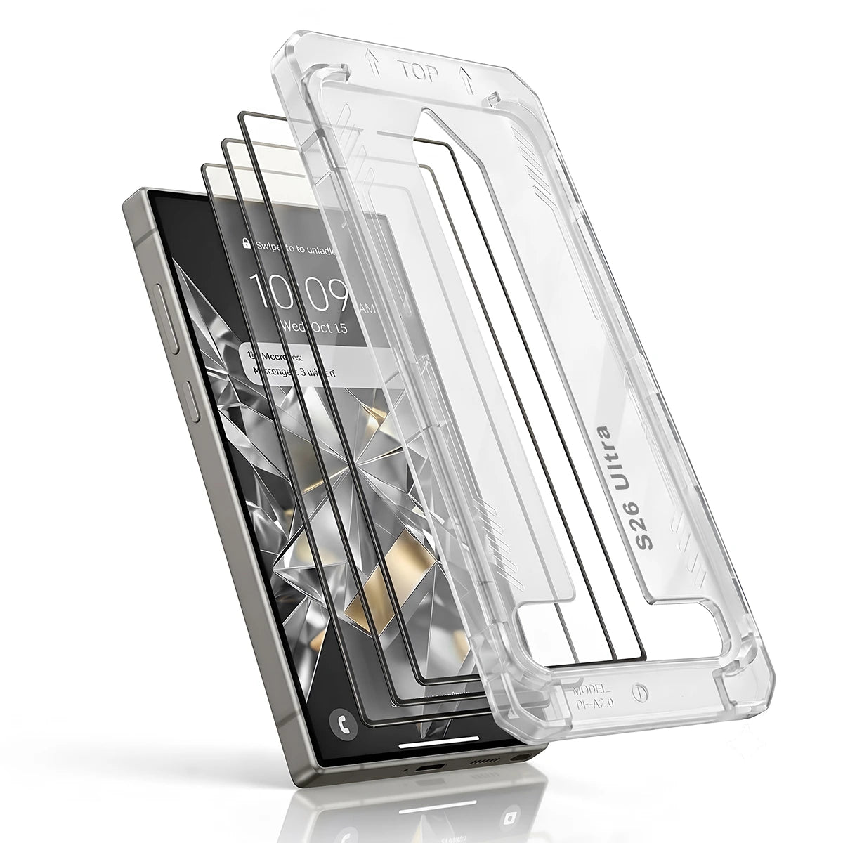 Align 3X Tempered Glass for Samsung S26 Ultra | Pack of 3