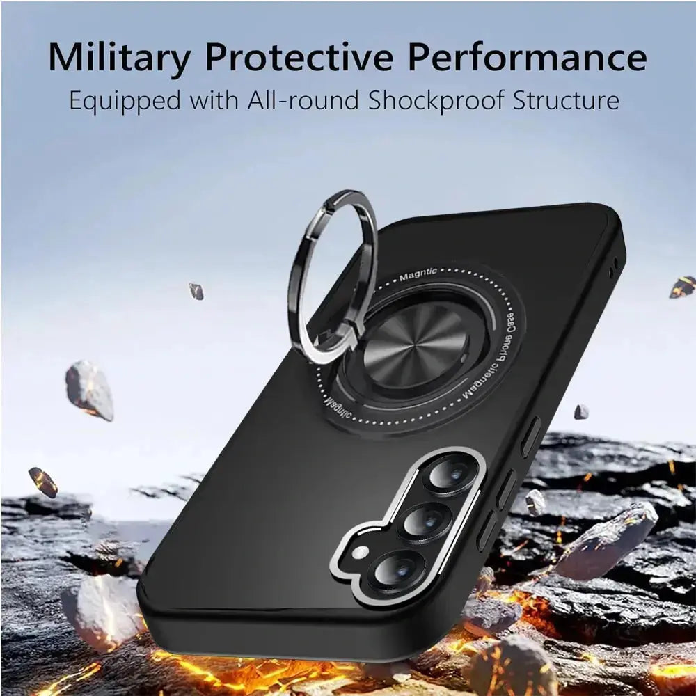 Karwan Orbit 360° Magsafe Ring Stand Case for Samsung S24 - Premium Case Cover by Karwan