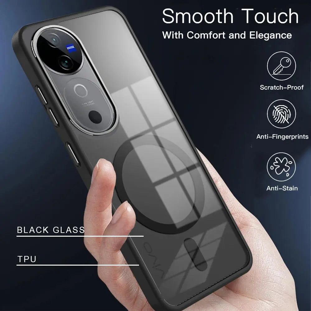 Karwan Hylucent AeroMag MagSafe Case For Vivo V40 | Durable & Drop-Resistant - Premium Case Cover by Karwan