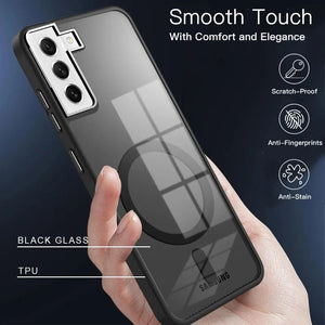 Karwan Hylucent AeroMag MagSafe Case For Samsung S21 Fe | Durable & Drop-Resistant - Premium Case Cover by Karwan