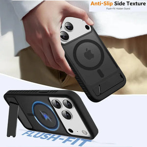 Karwan ShieldX MagSafe Kickstand Case for iPhone 17 Pro Max Karwan Smokey