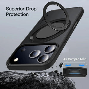 Karwan GhostRing MagSafe Rotating Ring Stand Case For iPhone 17 Pro - Karwan