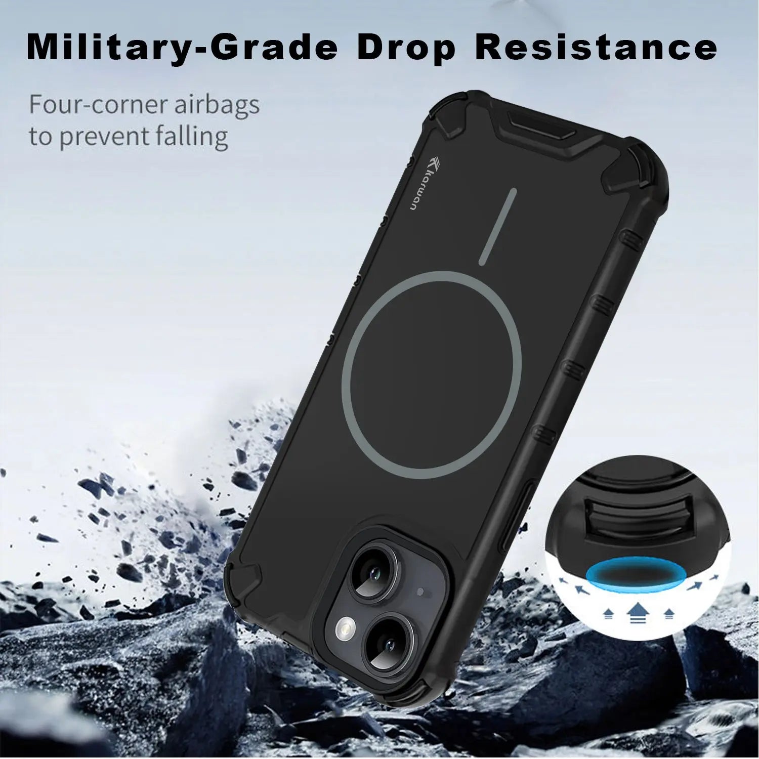 Karwan EdgeGuard MagSafe Case for iPhone 14 Karwan