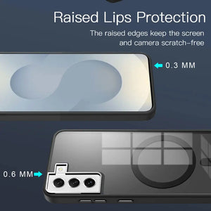 Karwan Hylucent AeroMag MagSafe Case For Samsung S21 Fe | Durable & Drop-Resistant - Premium Case Cover by Karwan