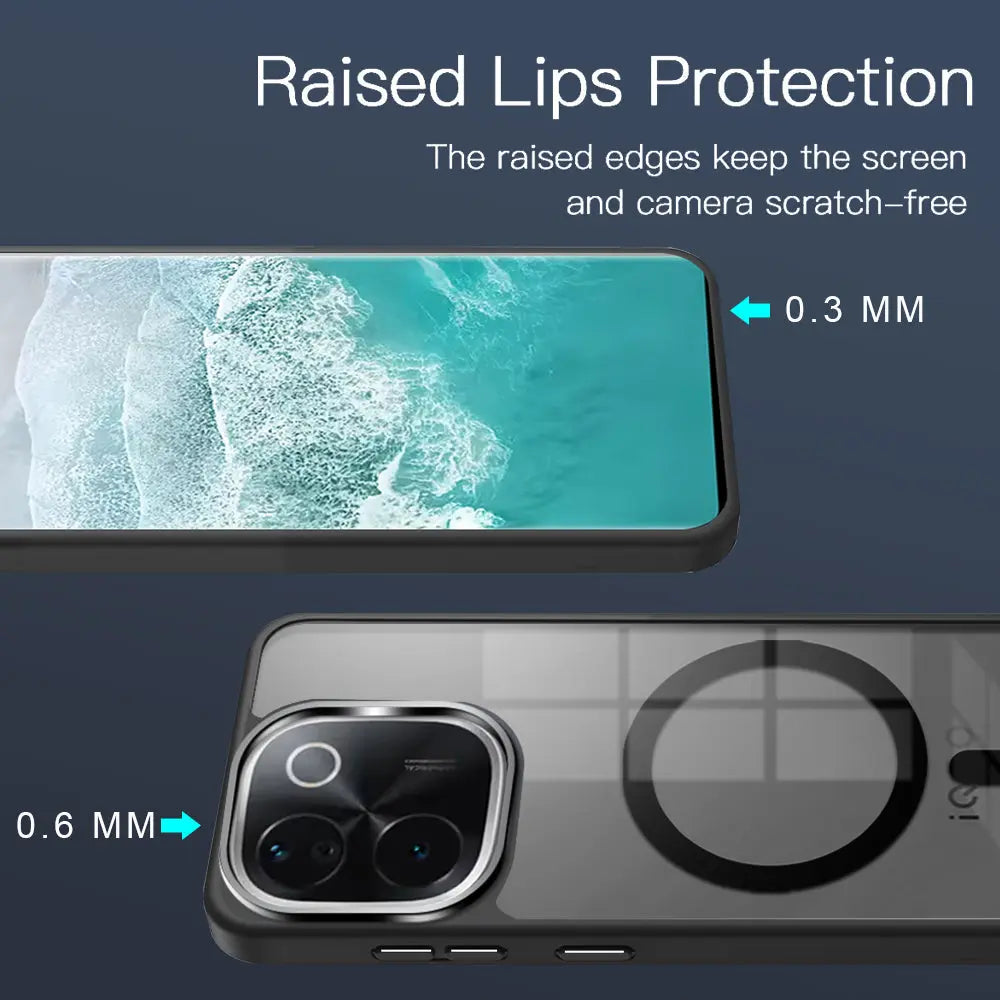 Karwan Hylucent AeroMag MagSafe Case For IQOO Z9S PRO 5G |Durable & Drop-Resistant Karwan