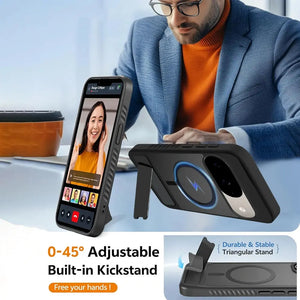 Karwan ShieldX MagSafe Kickstand Case for Google Pixel 9 Karwan