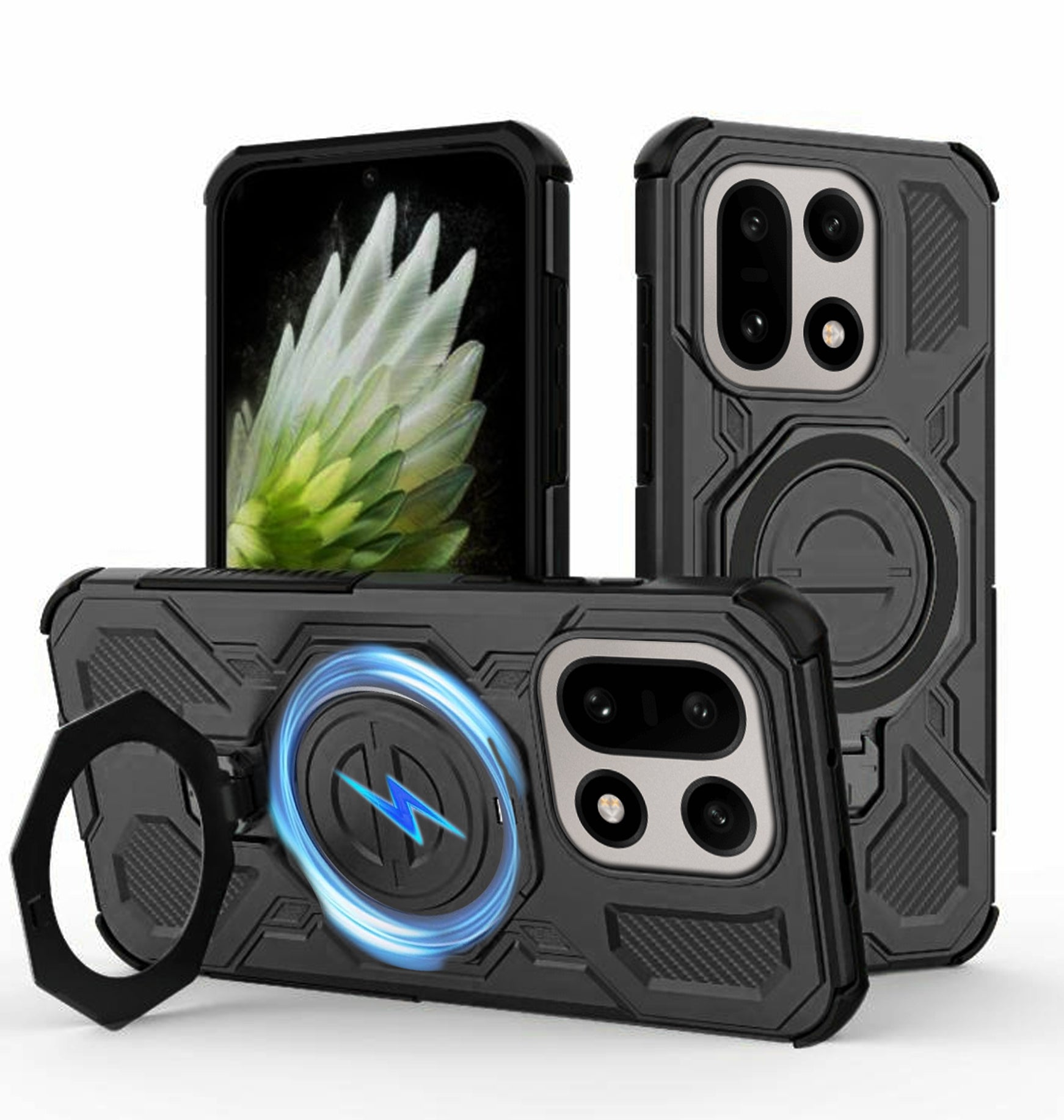 Karwan Vanguard Rugged Kickstand MagSafe Case for Oneplus 15