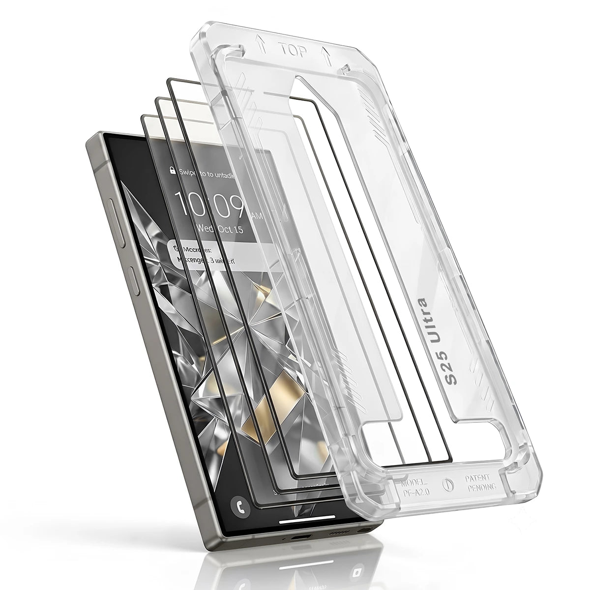 Align 3X Tempered Glass for Samsung S25 Ultra | Pack of 3