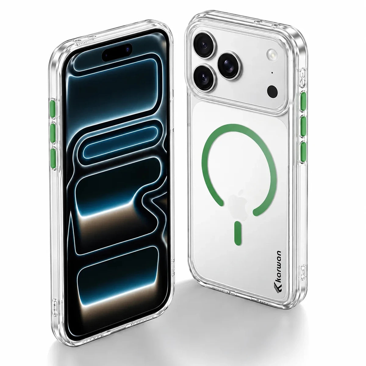 Karwan Magnetic Clear Case for iPhone 17 Pro – Anti-Yellowing MagSafe Cover