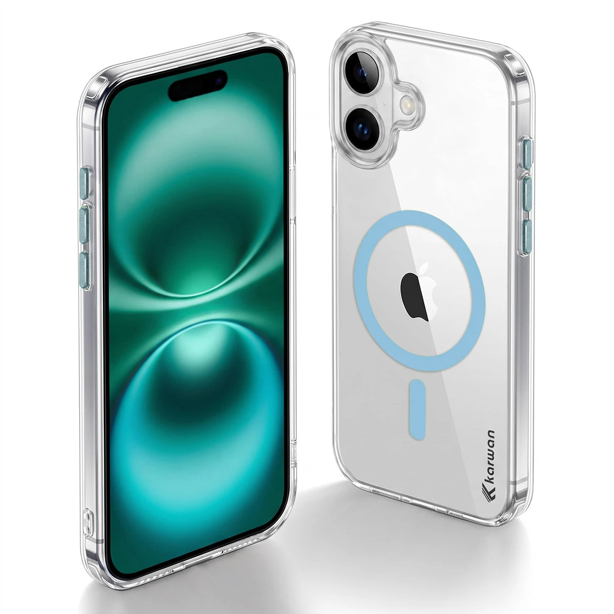 Karwan Magnetic Clear Case for iPhone 17