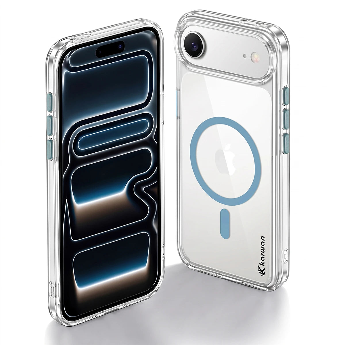 Karwan Magnetic Clear Case for iPhone 17 Air – Anti-Yellowing MagSafe Cover