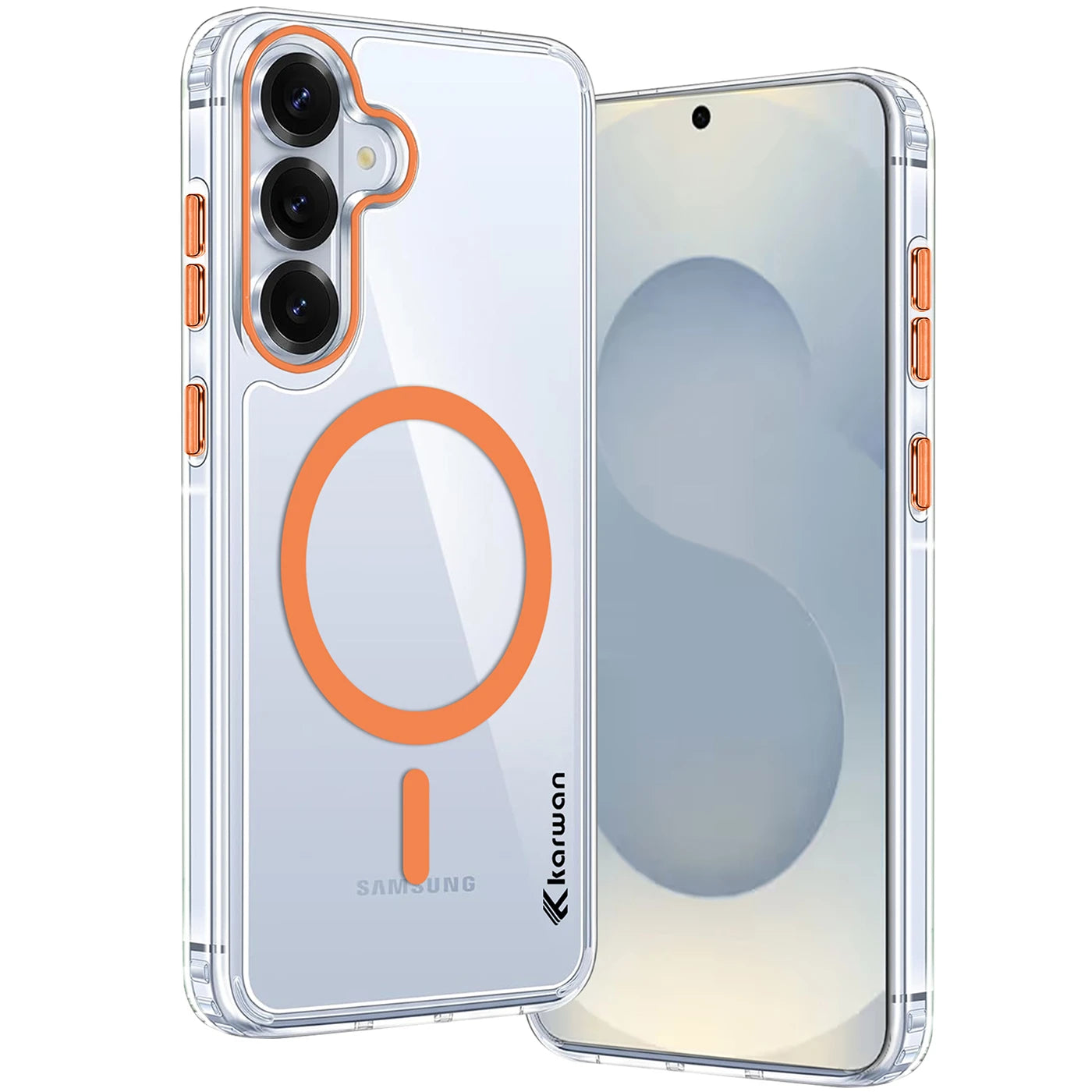 Karwan Magnetic Clear Case for Samsung Galaxy S26 Plus – Anti-Yellowing MagSafe Cover