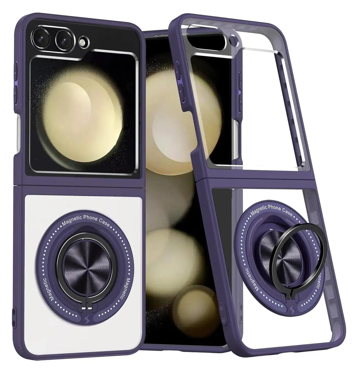 Karwan Orbit 360° Magsafe Ring Stand Case for Samsung Flip 5 - Premium Case Cover by Karwan