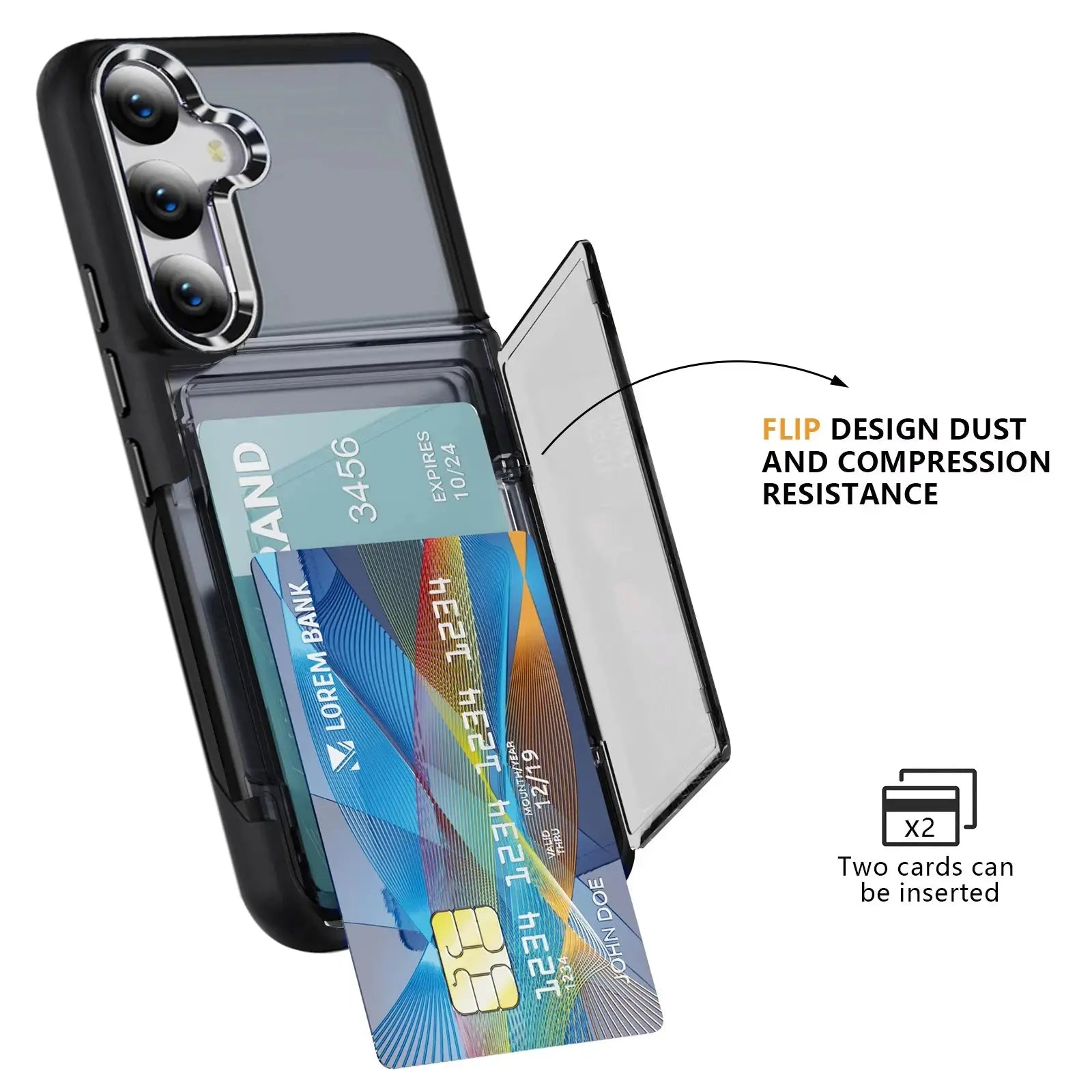 Karwan SnapCard Case For Samsung Galaxy S23FE Karwan