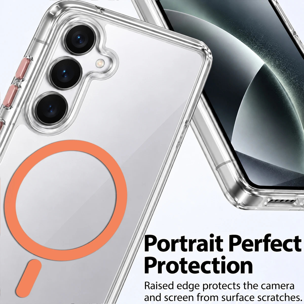 Karwan Magnetic Clear Case for Samsung Galaxy S26 Plus – Anti-Yellowing MagSafe Cover