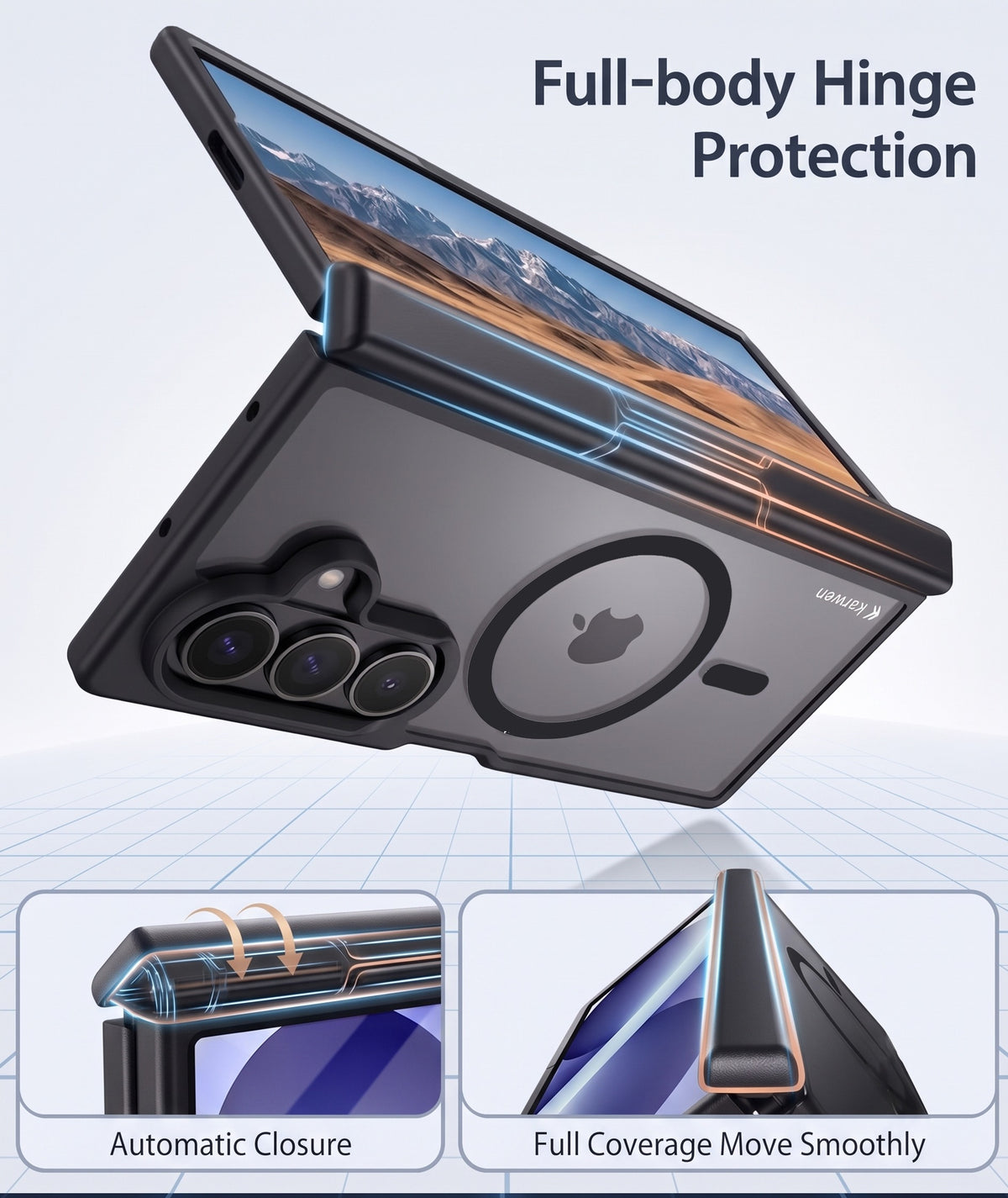 Karwan Shieldflex MagSafe Case for Samsung Galaxy Z Fold 8 Ultra