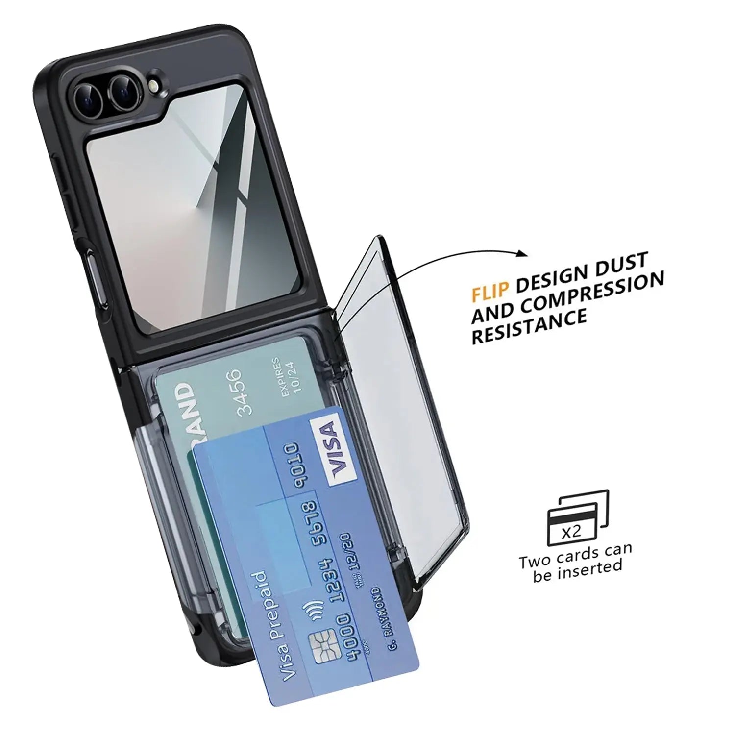 Karwan SnapCard Case For Samsung Galaxy Z Flip 6 Karwan