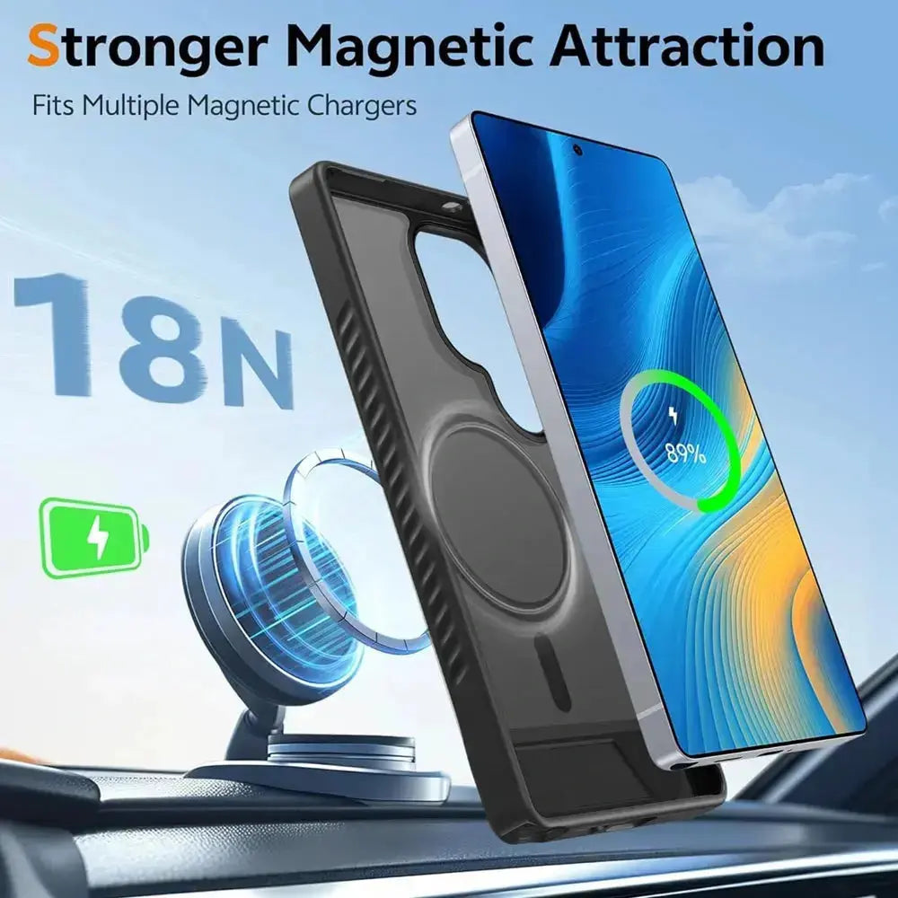 Karwan ShieldX MagSafe Kickstand Case – Ultimate Protection For Samsung S23 Ultra - Premium Case Cover by Karwan