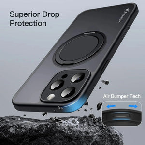 Karwan GhostRing MagSafe Rotating Ring Stand Case For iPhone 14 Pro - Karwan