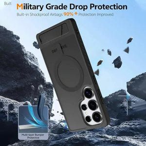 Karwan ShieldX MagSafe Kickstand Case – Ultimate Protection For Samsung S23 Ultra - Premium Case Cover by Karwan