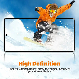 Premium Tempered Glass for Samsung S25 Ultra | Bubble-Free Easy Applicator | Pack of 2