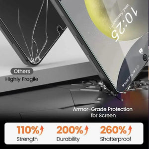 Premium Tempered Glass for Samsung S23 FE| Bubble-Free Easy Applicator | Pack of 2