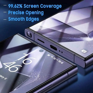Premium Tempered Glass for Samsung S24 Ultra| Bubble-Free Easy Applicator | Pack of 2 |