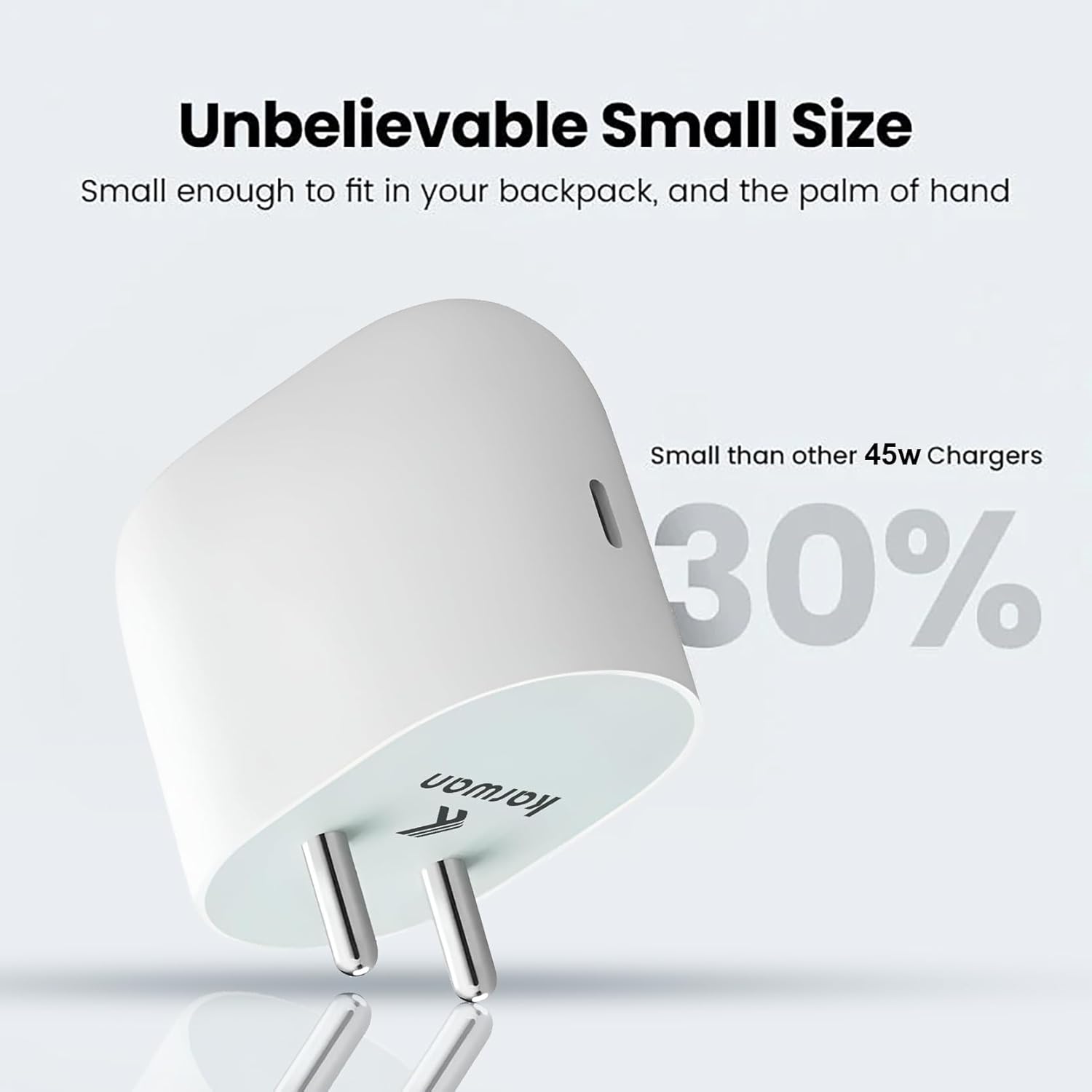 Karwan pixel 45W Original Type C Fast Charger - Karwan accessories