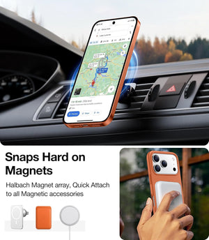 Karwan MagElite Ultra-Slim MagSafe Hard Case for iPhone 17 Pro Karwan