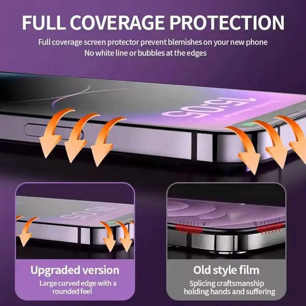 Premium Tempered Glass for iPhone 14 Plus| Bubble-Free Easy Applicator | Pack of 2 |