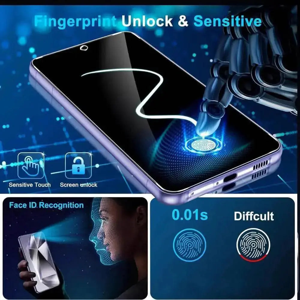 Premium Tempered Glass for Samsung S23 FE| Bubble-Free Easy Applicator | Pack of 2