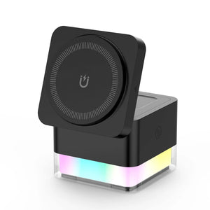 Karwan® S6 3-in-1 15W MagSafe Wireless Charger with Lamp – Fast Charging Dock for iPhone, Apple Watch & AirPods