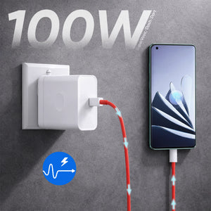 KARWAN 100W SuperVooc/Dash/Dart USB to Type C Charging Cable For Oneplus & Realme Devices - Karwan