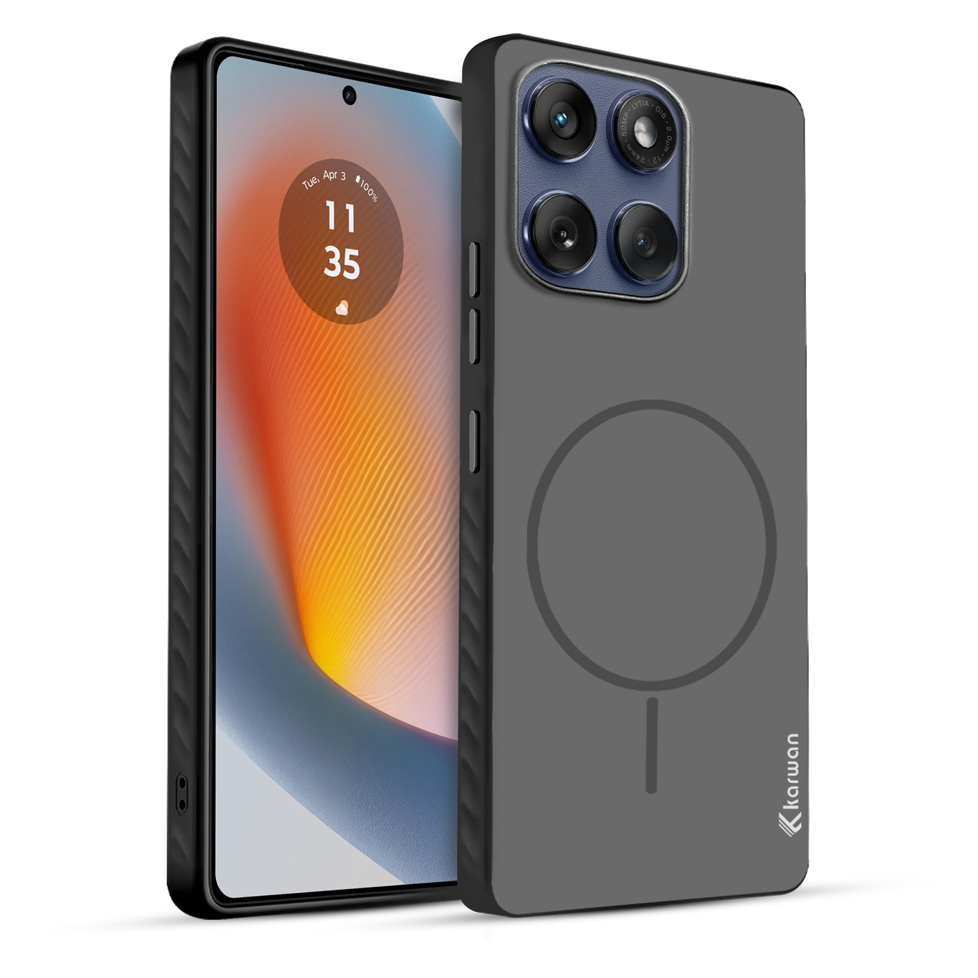 Karwan Matte MagEaze Case for Moto 60 Fusion - Karwan