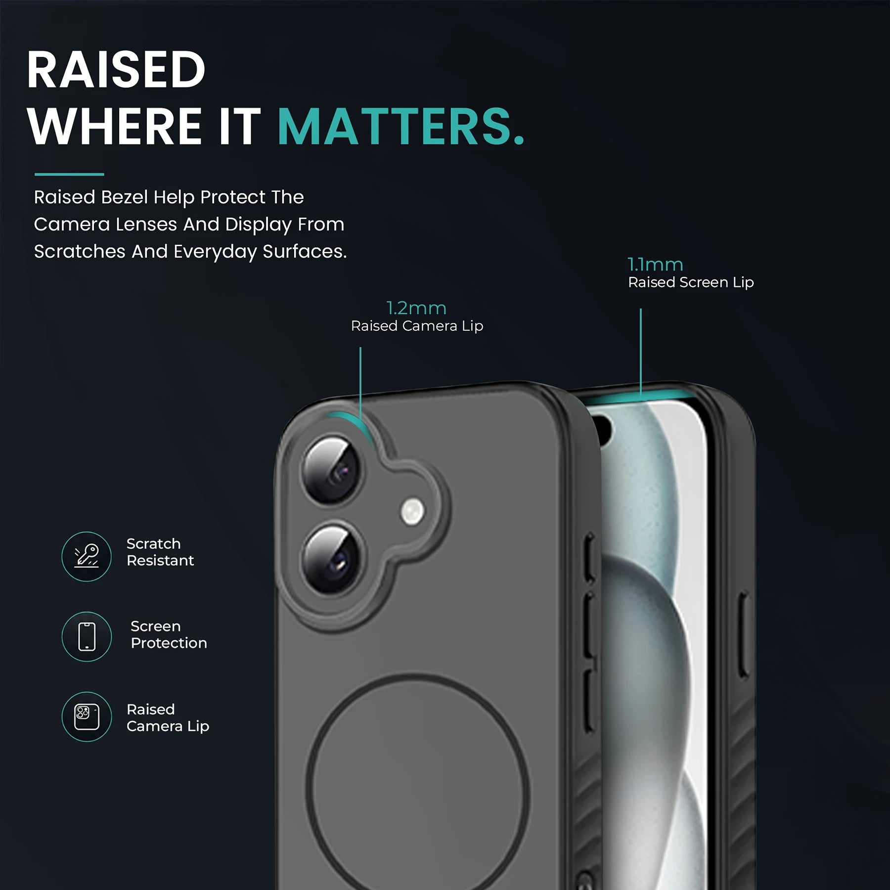 KARWAN D-GRIP MAGEAZE CASE Cover For Compatible With iPhone 17