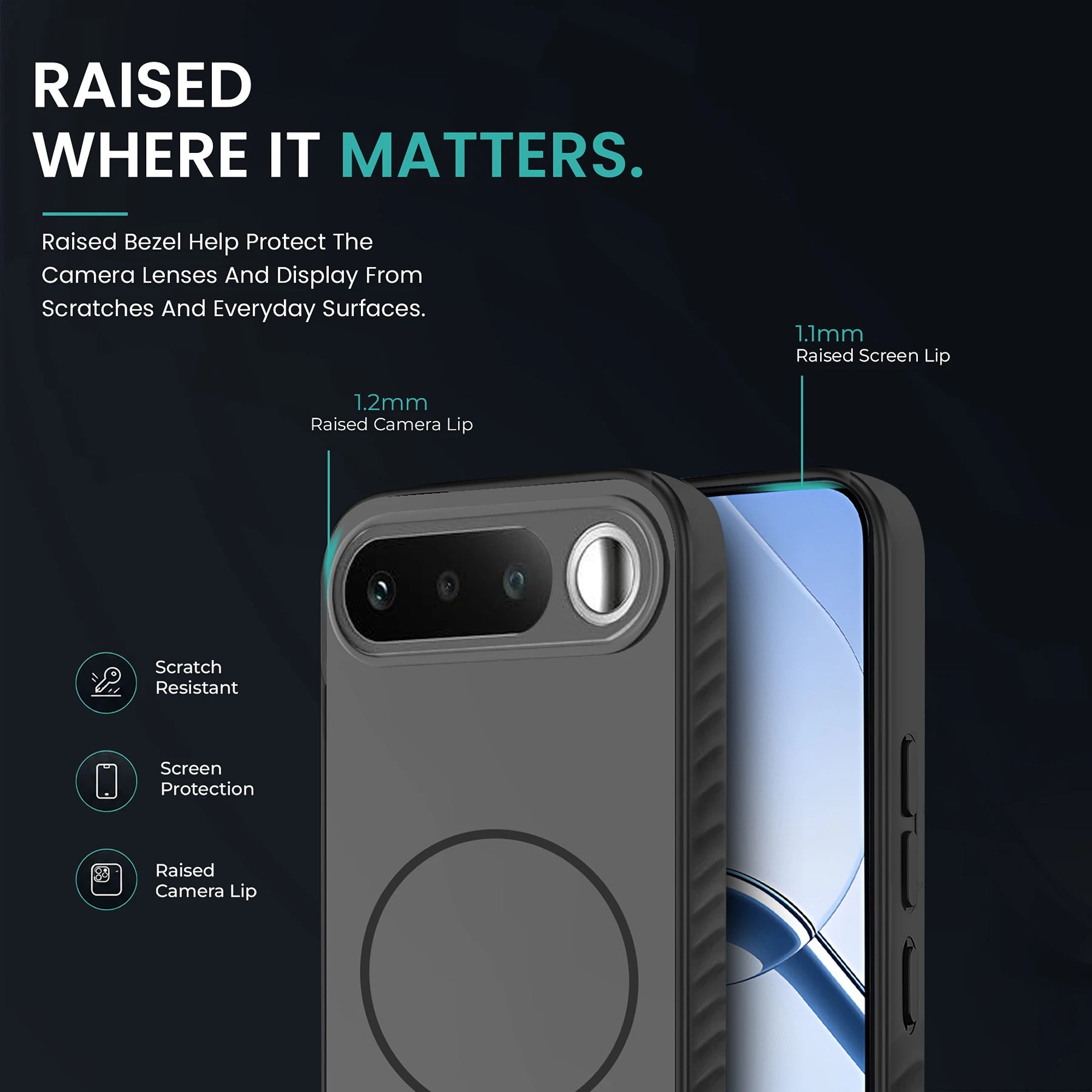 KARWAN D-GRIP MAGEAZE CASE Cover For Compatible With Realme 16