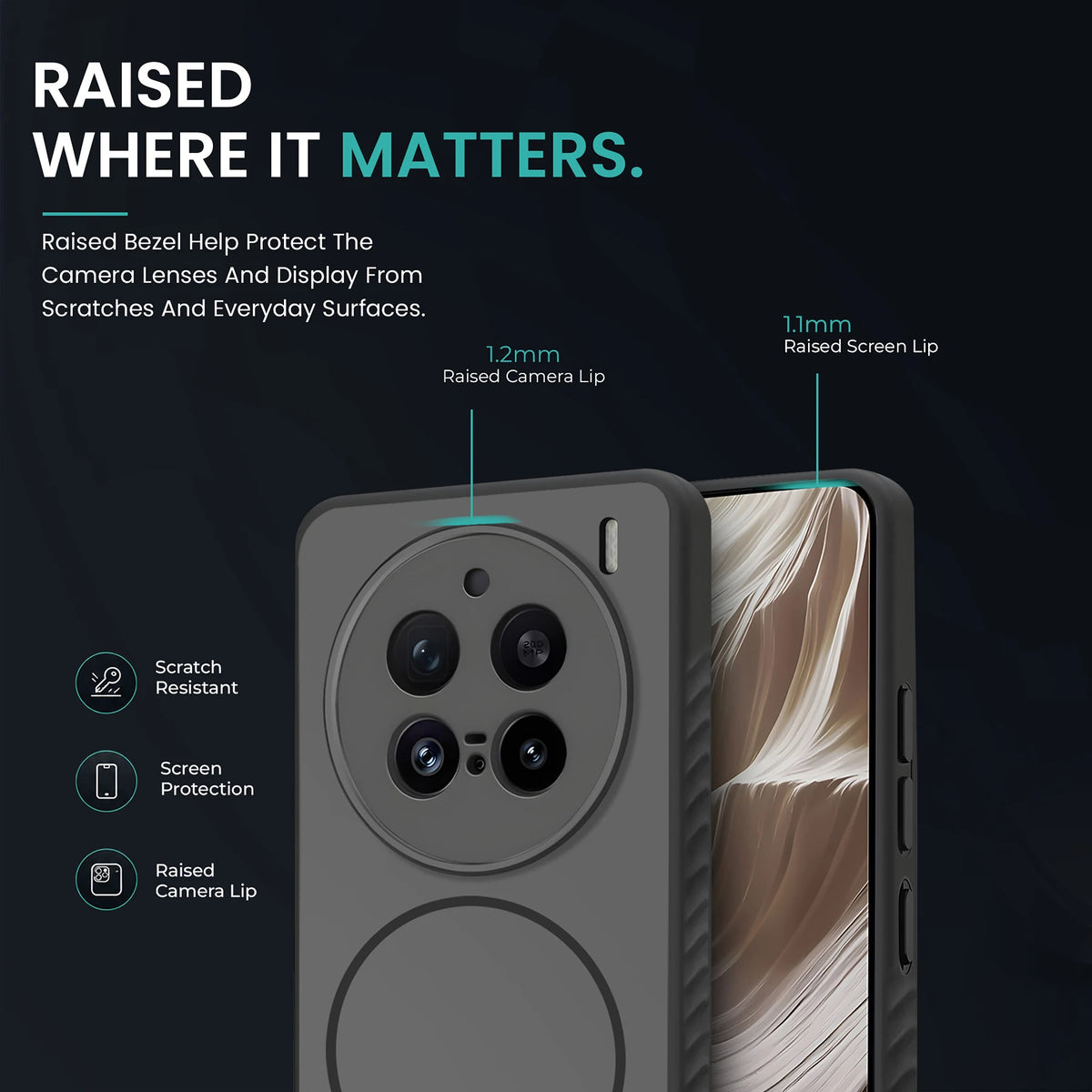 KARWAN D-GRIP MAGEAZE CASE Cover For Compatible With Vivo X200
