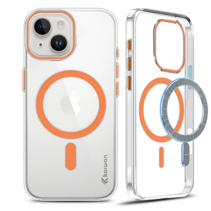 Karwan MagSafe iPhone 14 Plus Case – Strong Magnetic Transparent Cover – India
