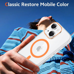 Karwan MagSafe iPhone 14 Plus Case – Strong Magnetic Transparent Cover – India